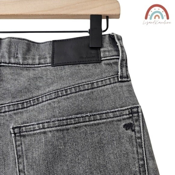 Madewell The Perfect Vintage Jean Connell Wash Ripped Edition Mom Jeans - Picture 9 of 13